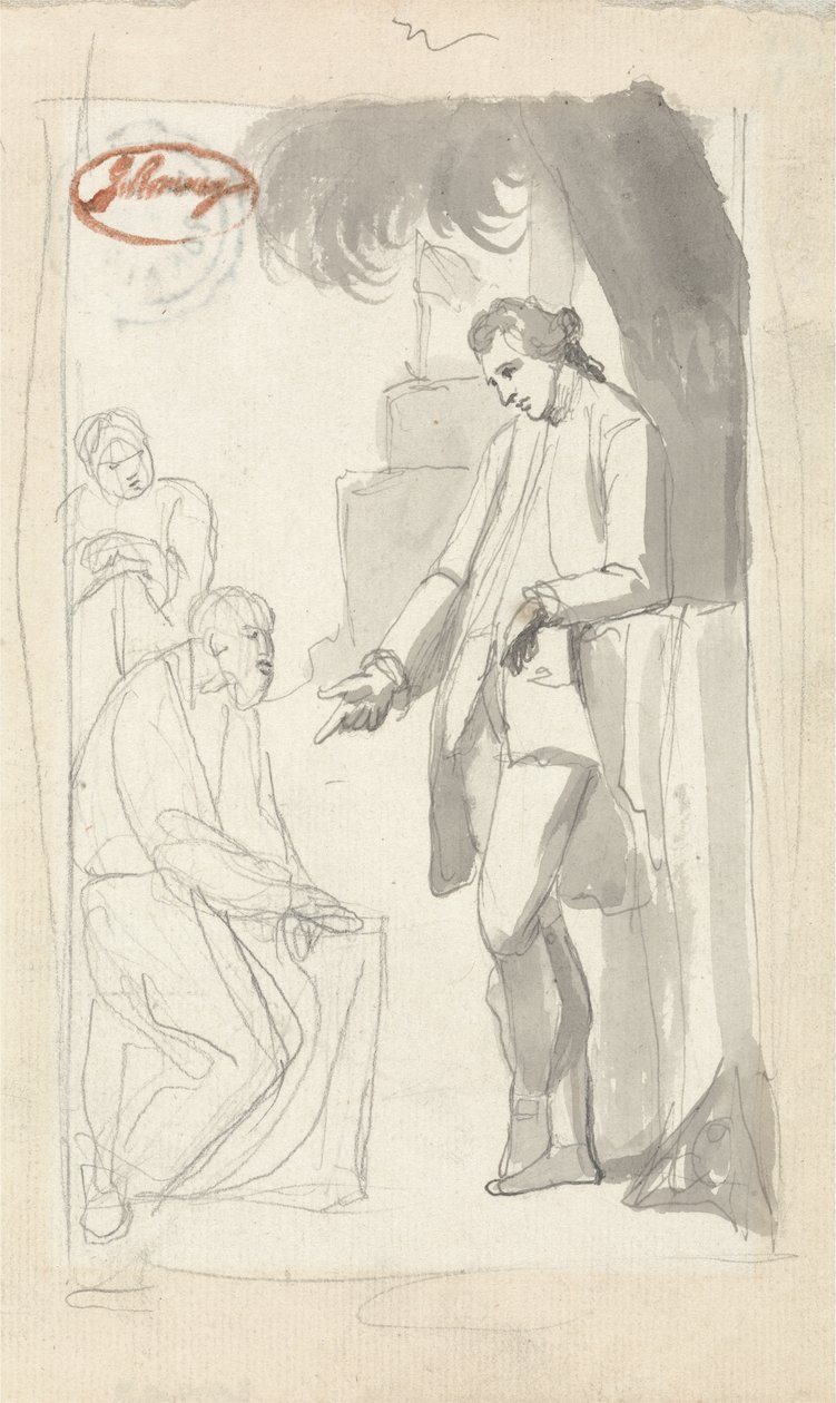 El Mayor Pierson y el Brahmán de George Romney