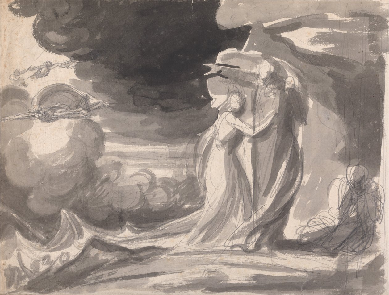 Miranda, Próspero y Calibán: La Tempestad de George Romney