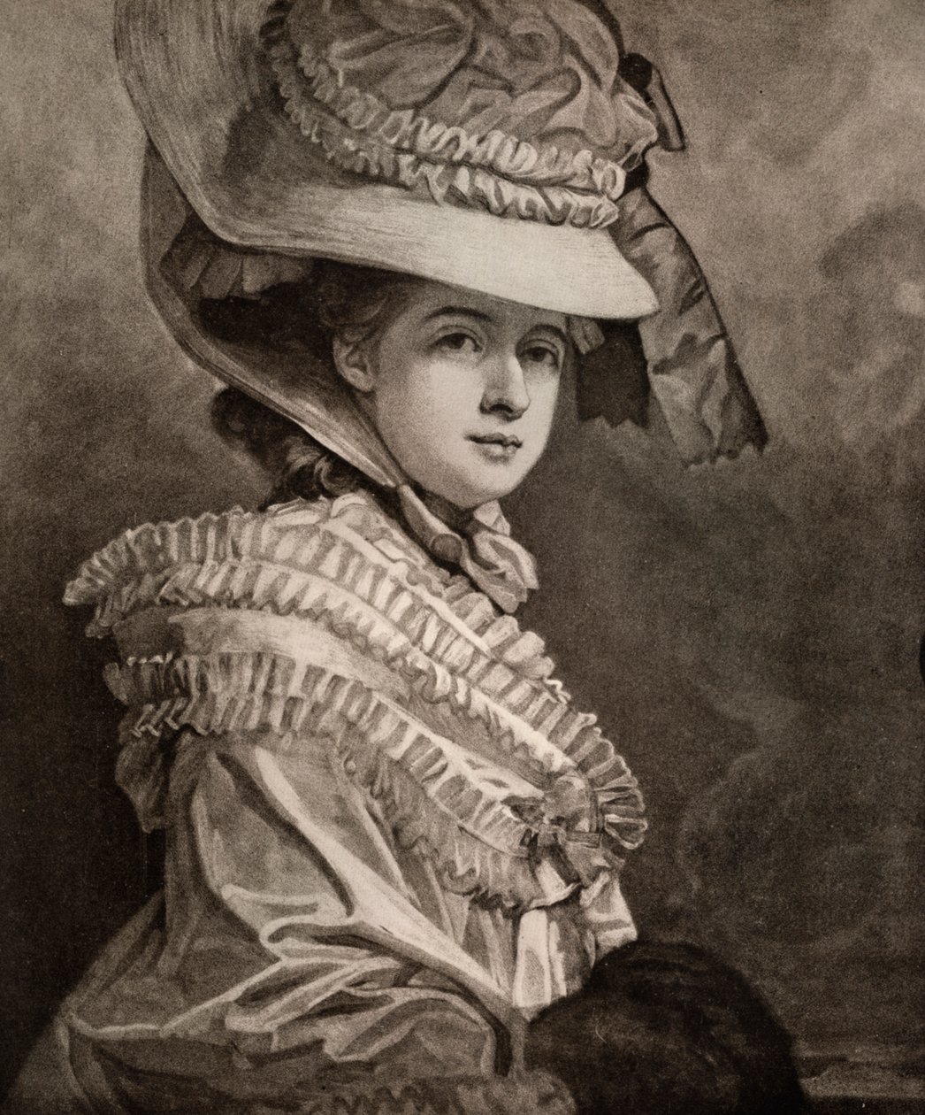 Señorita Cumberland, finales del siglo XVIII, 1912 de George Romney