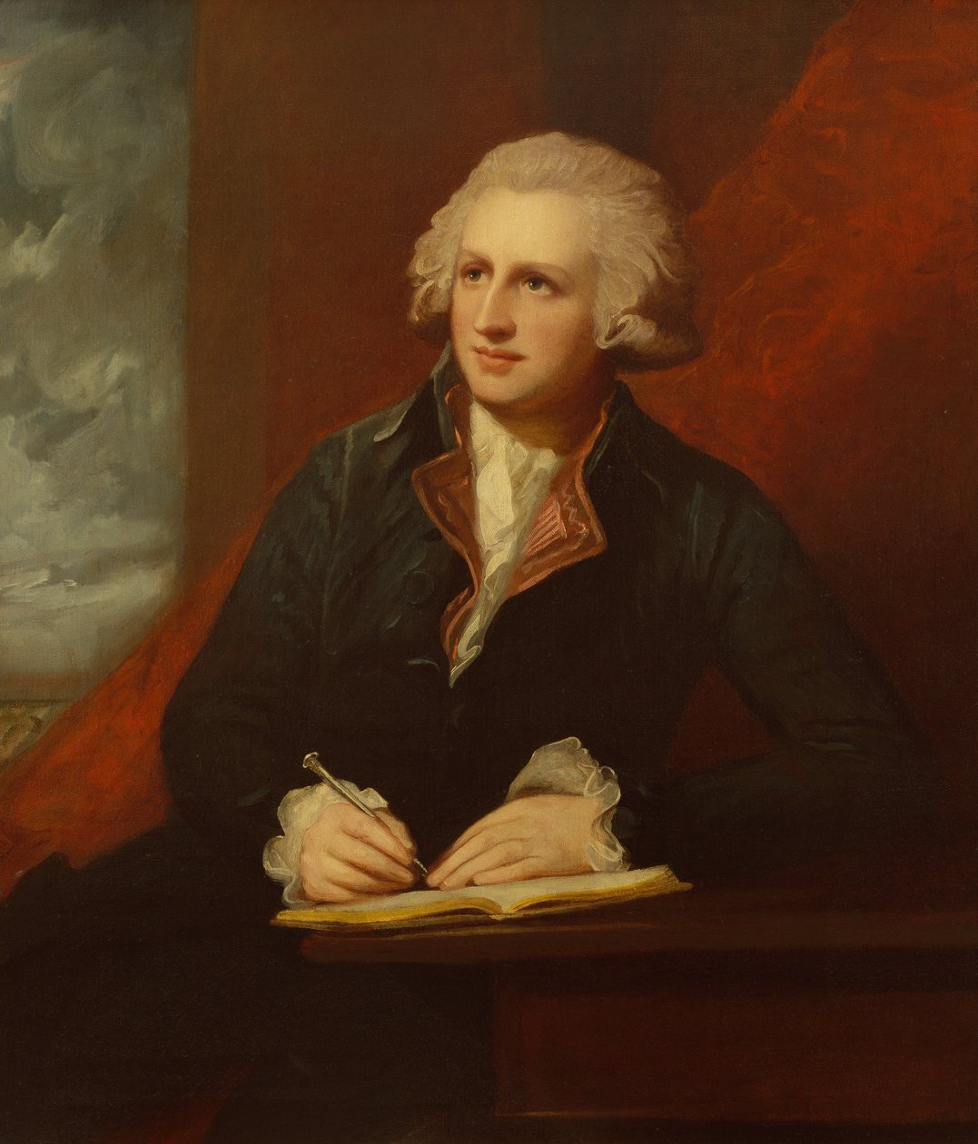 Retrato de John Blackburne (óleo sobre lienzo) de George Romney