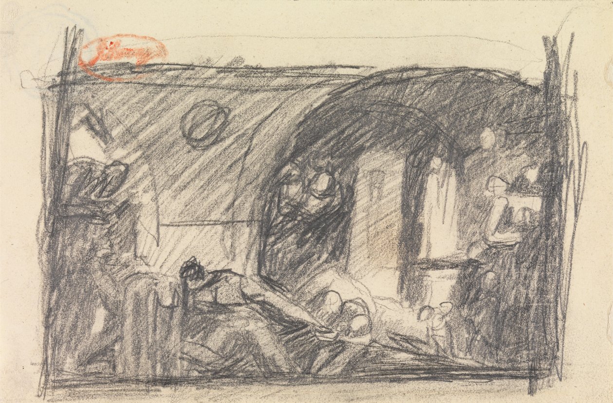 Escena en la cárcel de George Romney