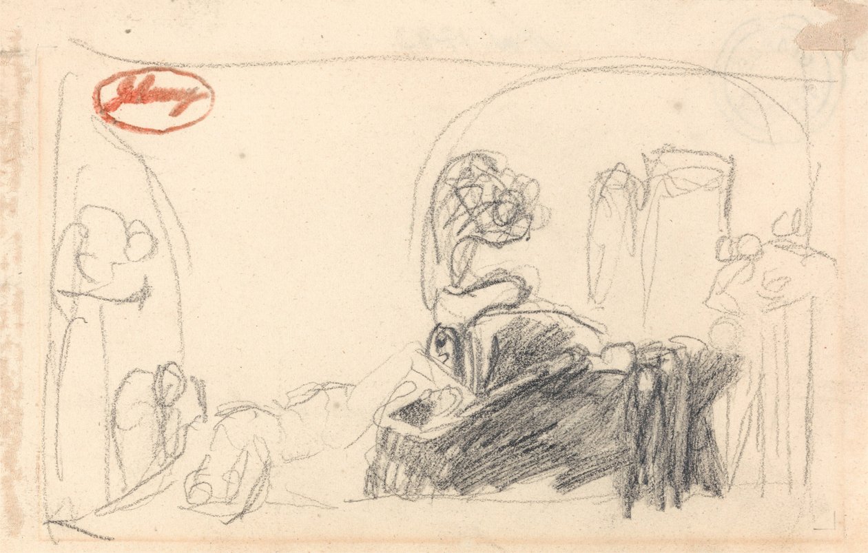 Escena en la cárcel de George Romney