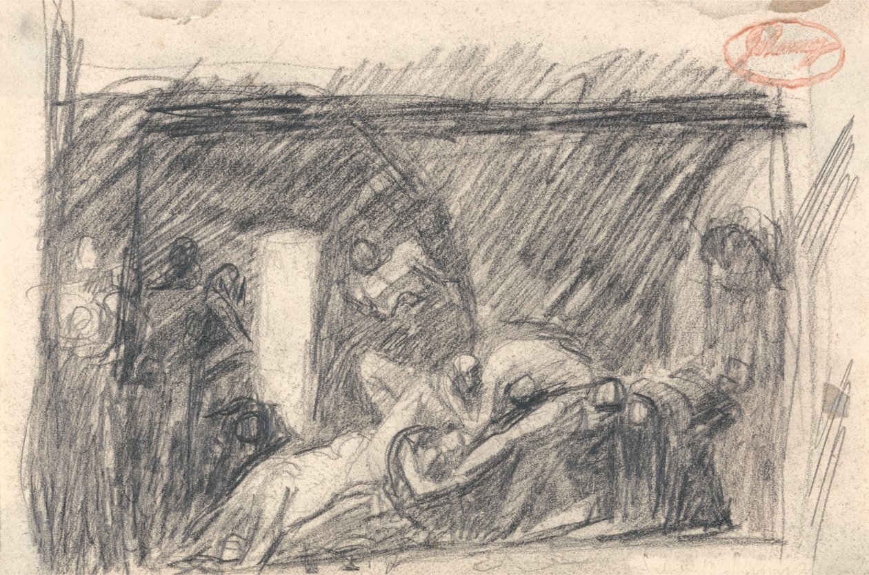 Escena en la cárcel de George Romney