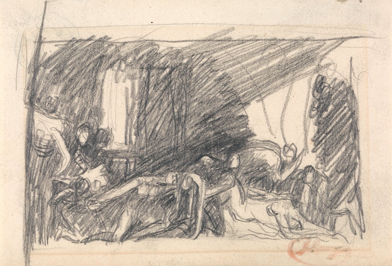 Escena en la cárcel de George Romney