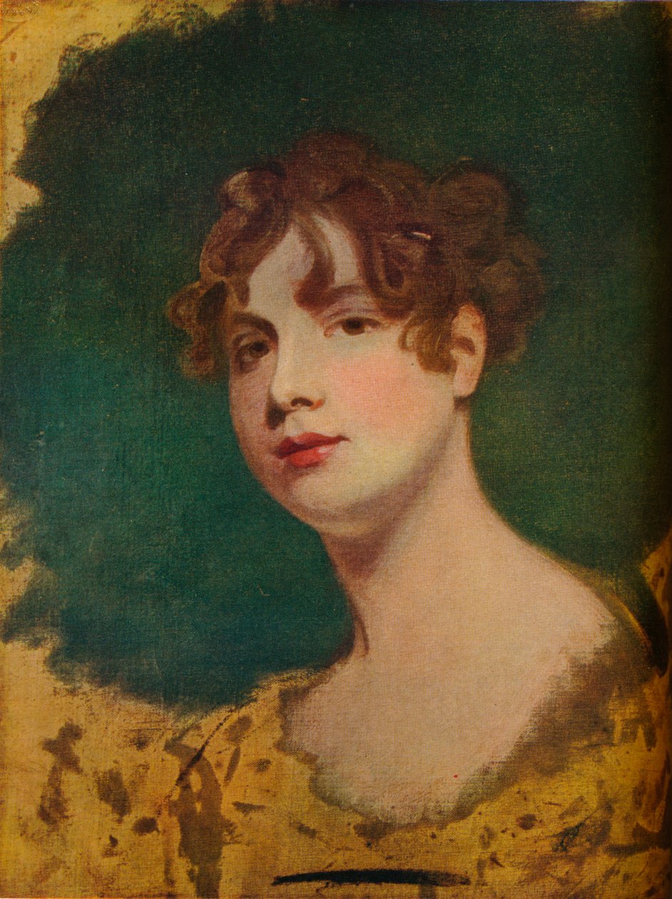 Boceto de una cabeza femenina, siglo XVIII de George Romney