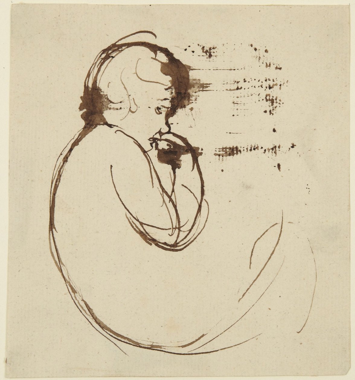 Dibujo de un niño de George Romney
