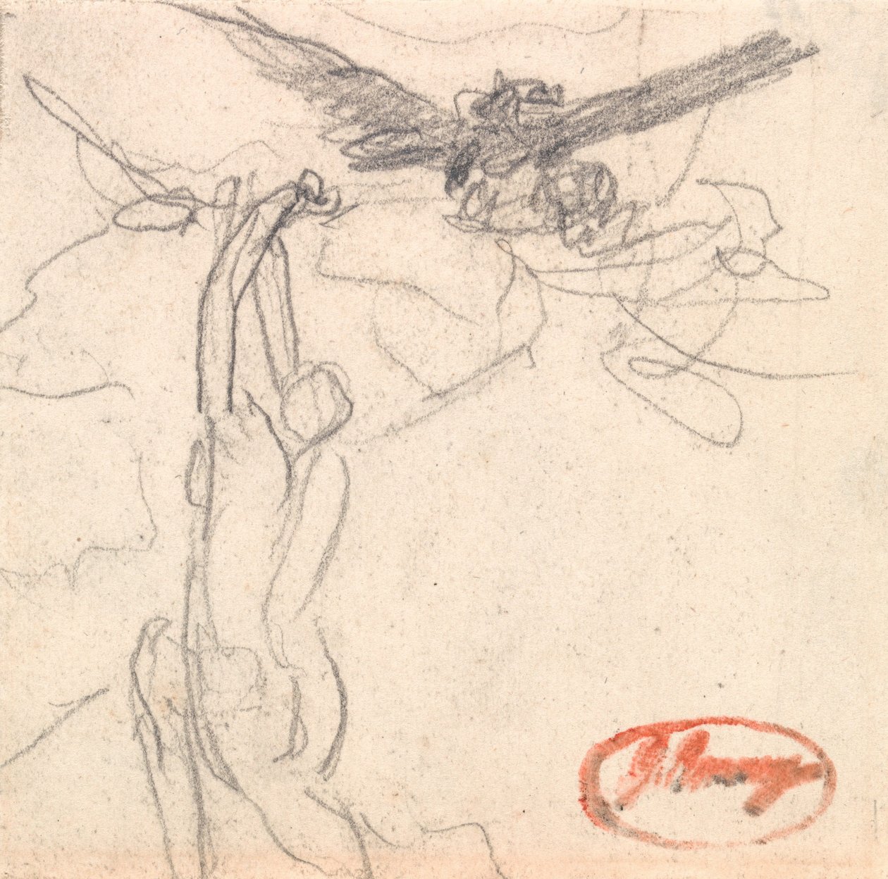 Boceto para «El sueño de una noche de verano» de George Romney