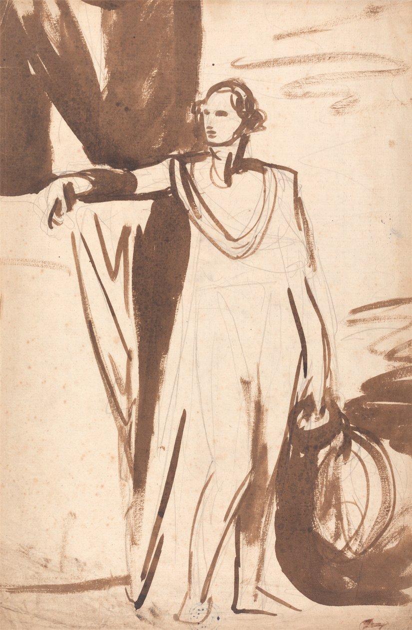 Estudio para el retrato de George Spencer, cuarto duque de Marlborough de George Romney