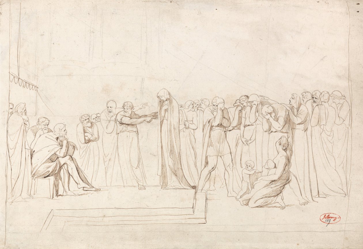 La acusación de Susana por parte de los ancianos de George Romney