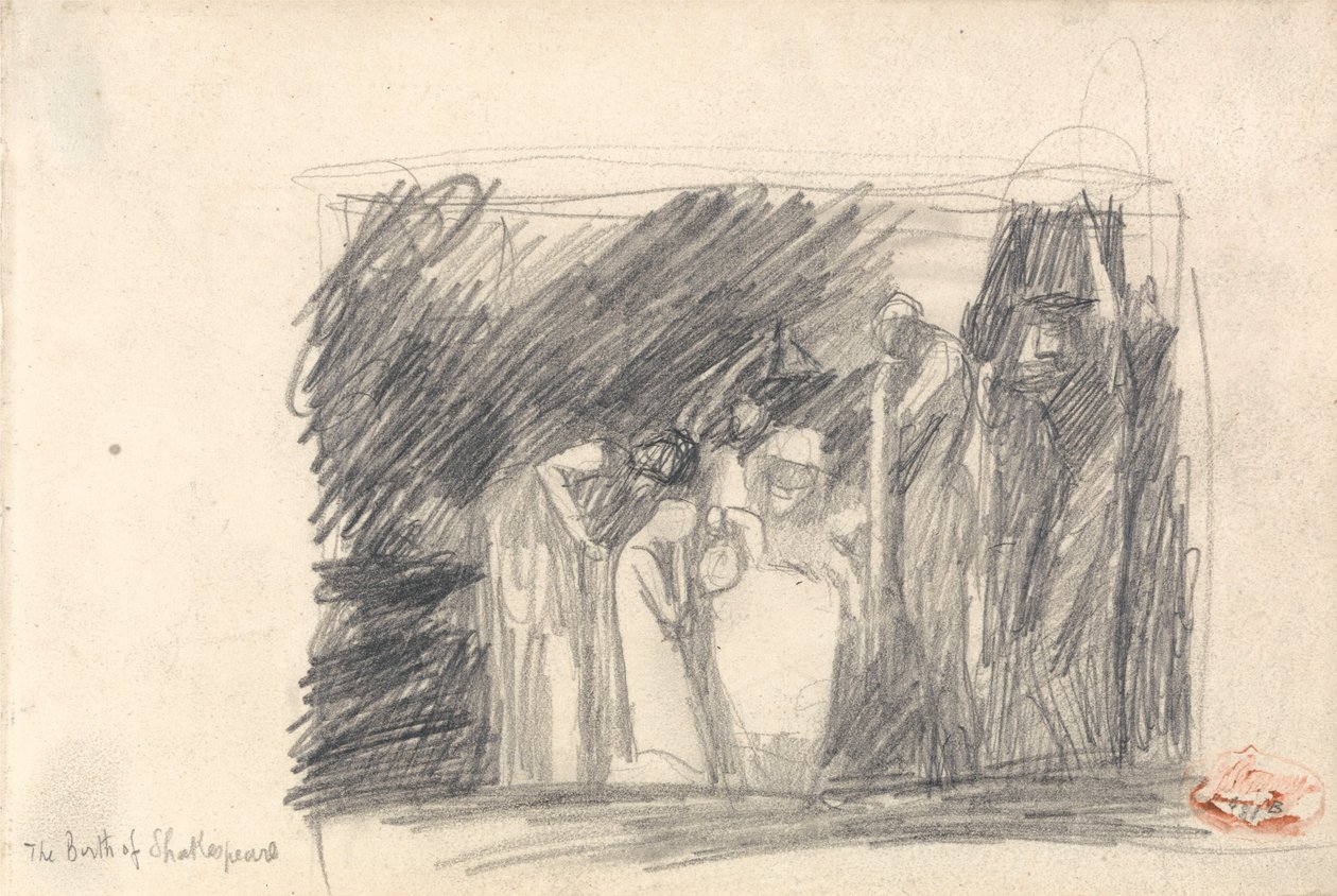 Las edades del hombre: El nacimiento del hombre de George Romney