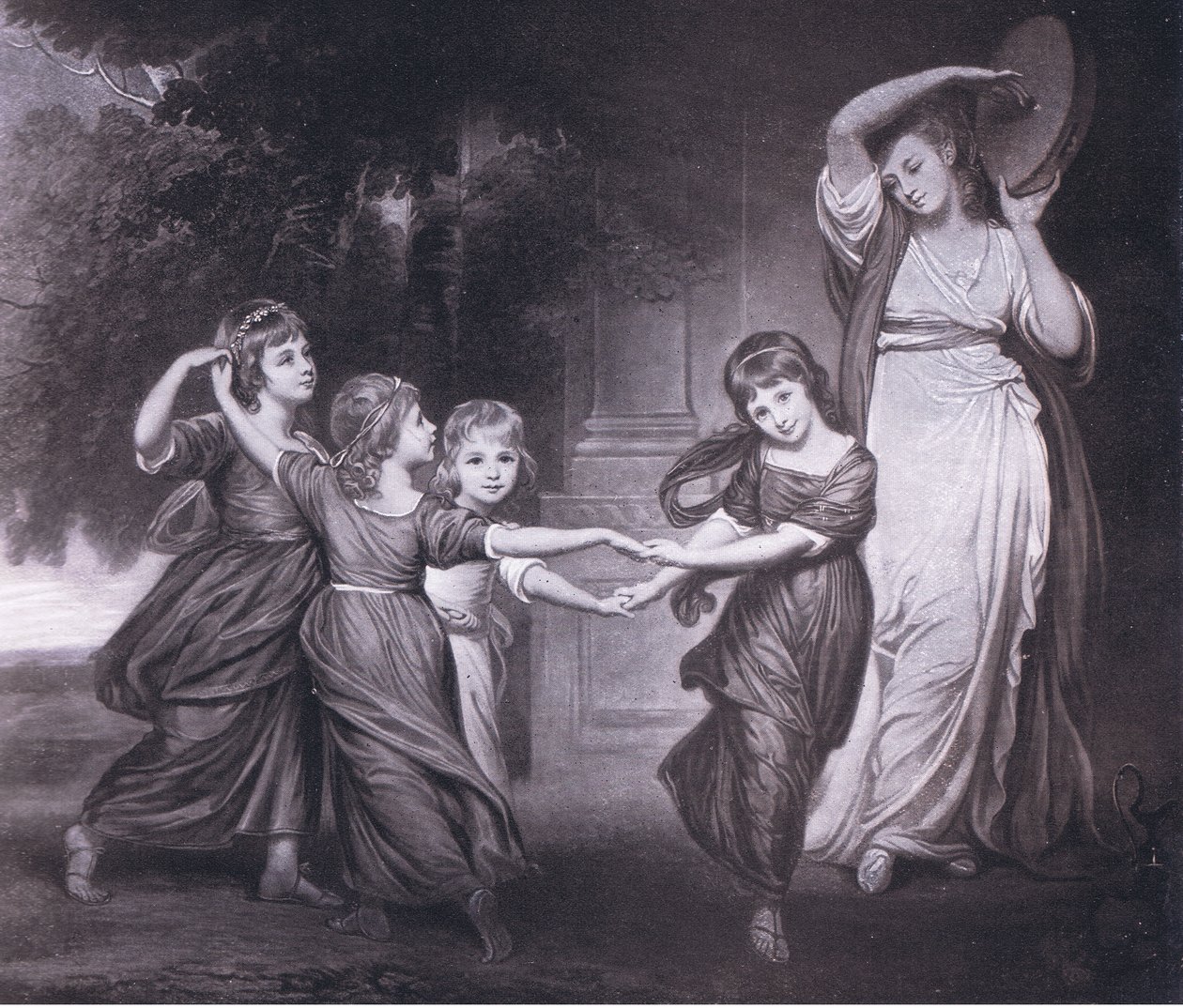 La familia Gower, Bibbys Annual, 1916-1917 de George Romney