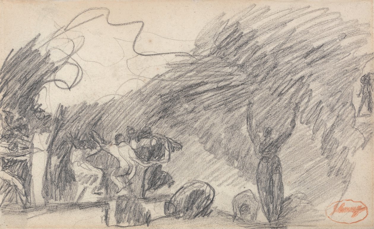 La Cueva de las Brujas de George Romney