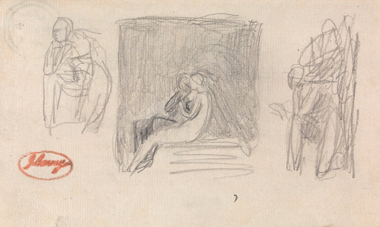 Tres estudios de George Romney