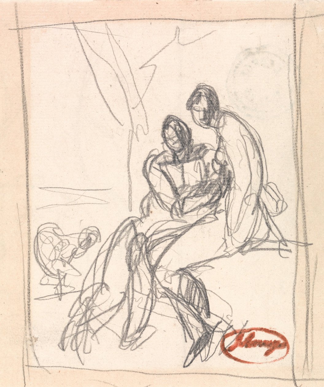 Dos amantes de George Romney