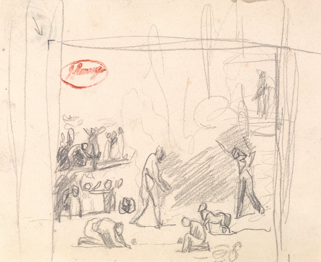Sujetos no identificados de George Romney