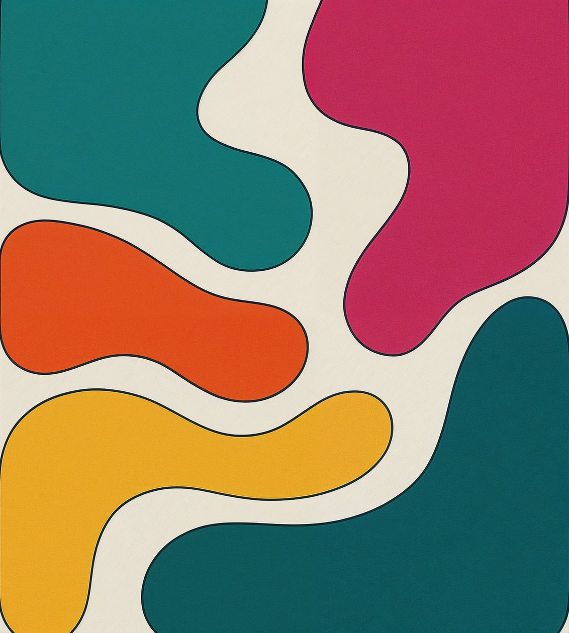 Flow State, 2025 (acrílico sobre lienzo) de George Rosaly