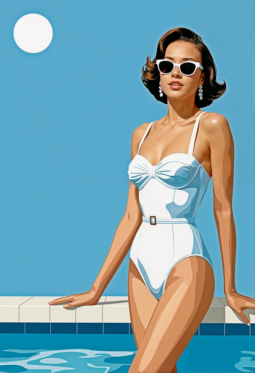 Glow in Your Own Light, 2025 (acrílico sobre lienzo) de George Rosaly