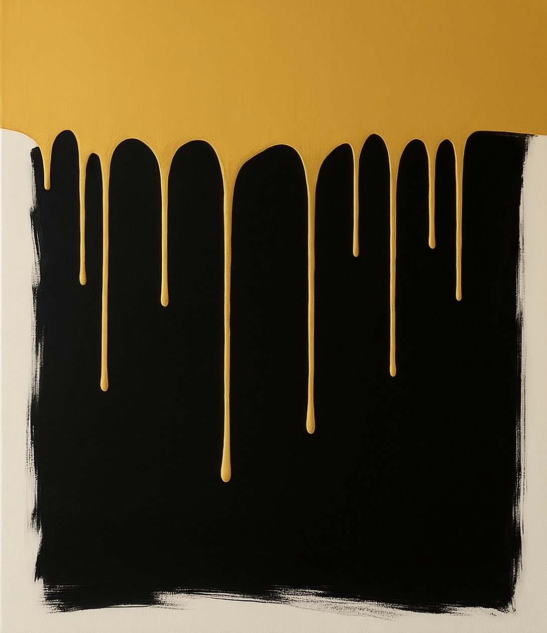 El peso del silencio, 2025 (acrílico sobre lienzo) de George Rosaly