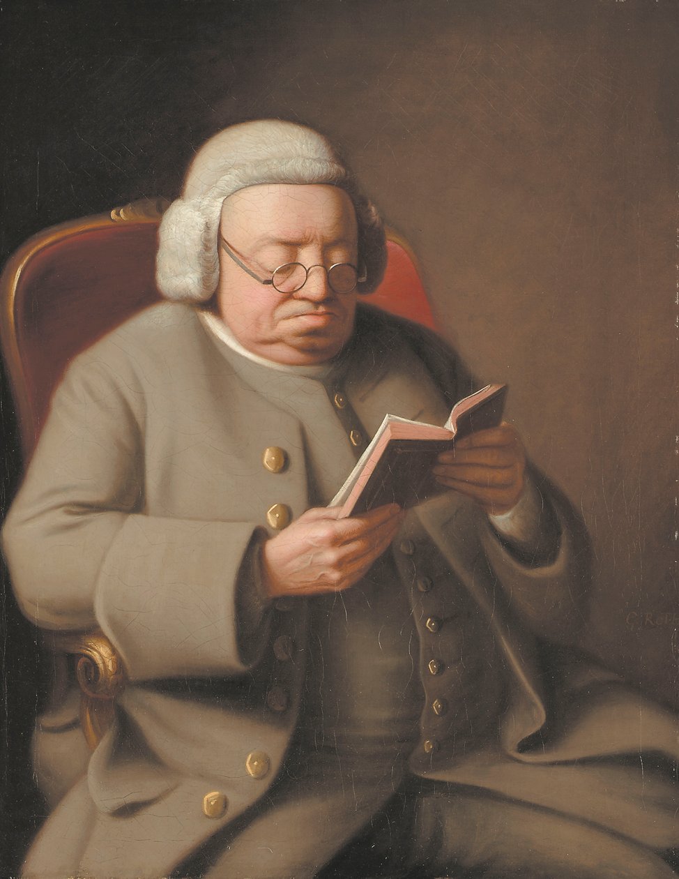 Retrato de Isaac Brodeau Leyendo un Libro de George Roth