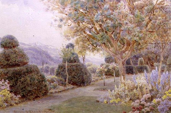Chateau de la Cour, Valle del Ródano de George Samuel Elgood