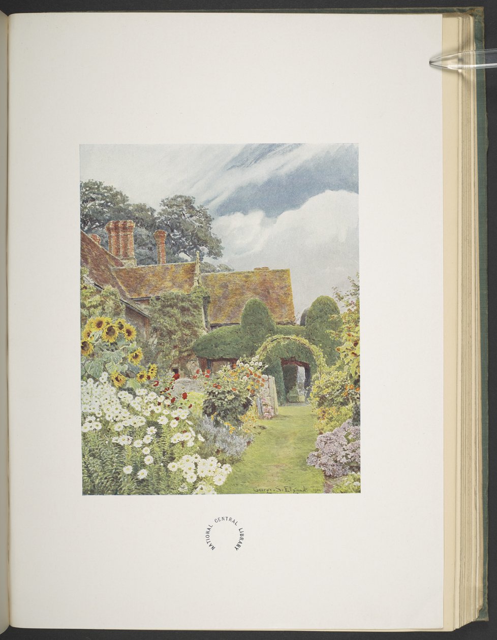 Cleeve Prior, Sunflowers, ilustración en 