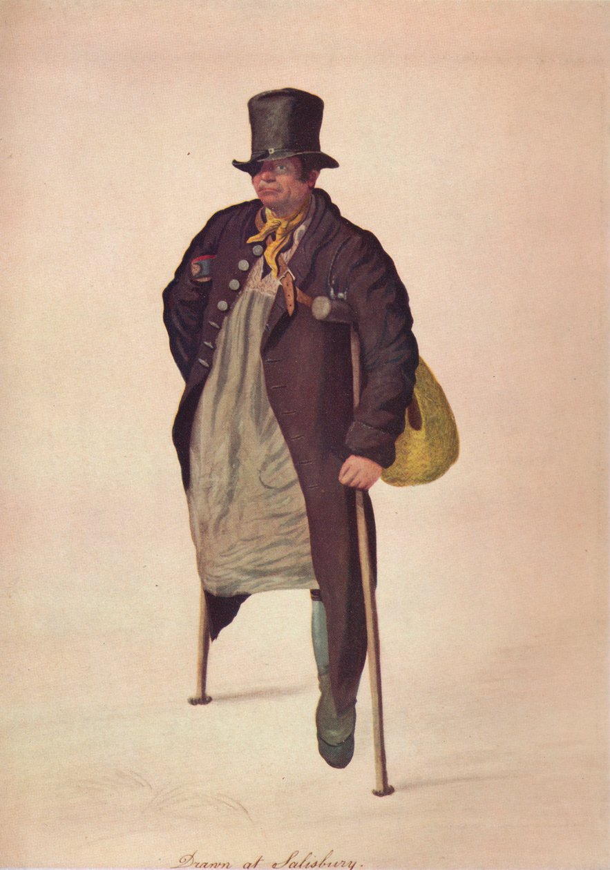 Dibujado en Salisbury, c1800 de George Scharf