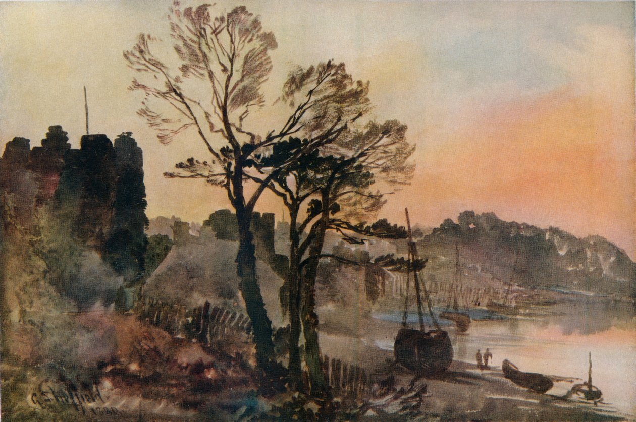 Bahía de Conway, 1880 de George Sheffield