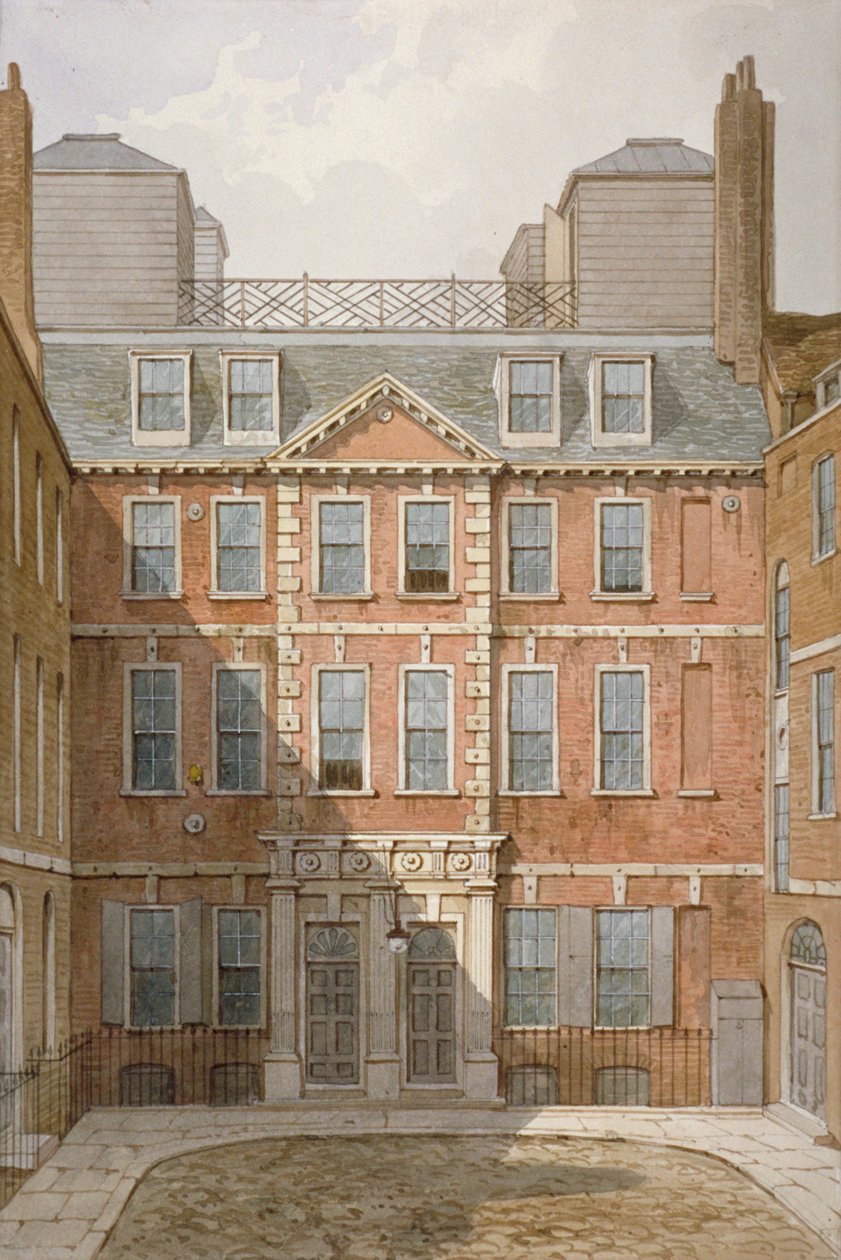 Edificios Beaufort, Strand, Westminster, Londres de George Shepherd