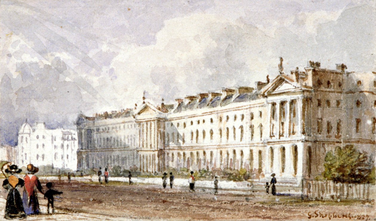 Vista de Hanover Terrace en Regent