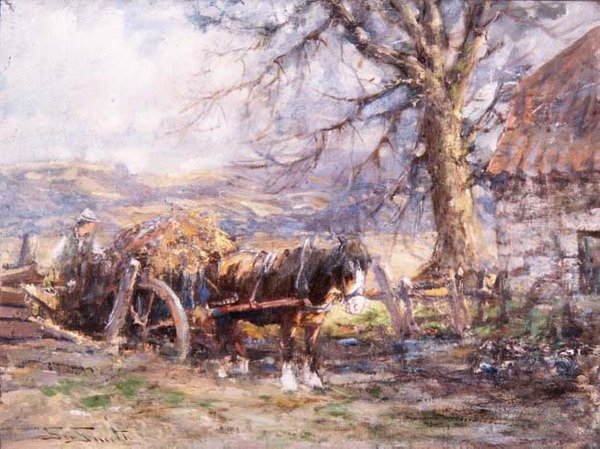 Cargando el carro de George Smith