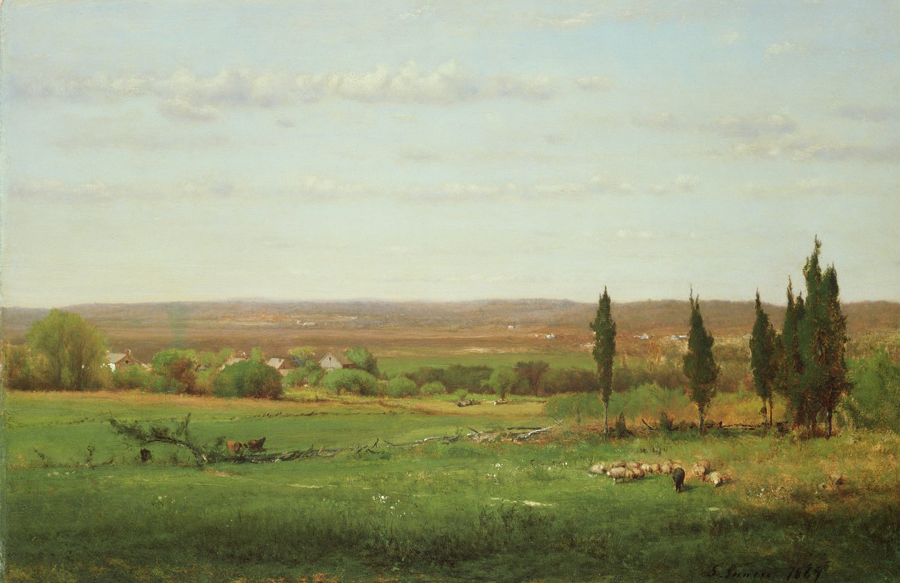 Cerca de Eagleswood de George Snr. Inness