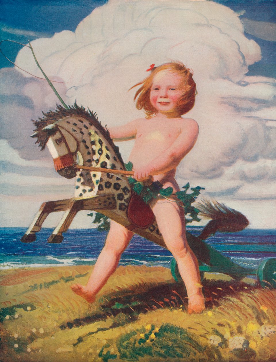 El Caballito de Madera, c1915, 1932 de George Spencer Watson