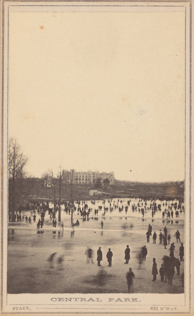Central Park, 1860 (foto) de George Stacy