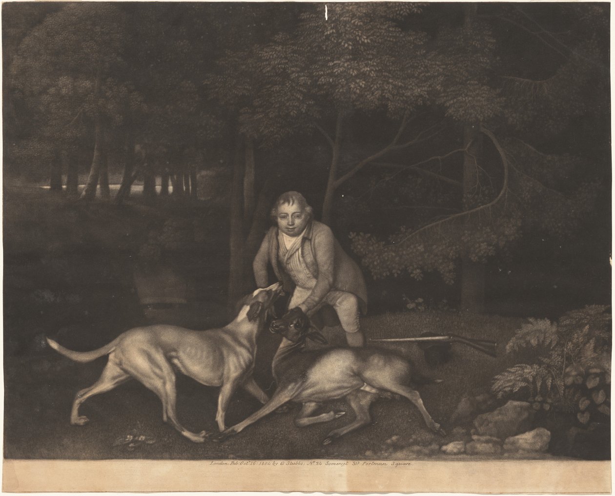 Muerte de la cierva de George Stubbs