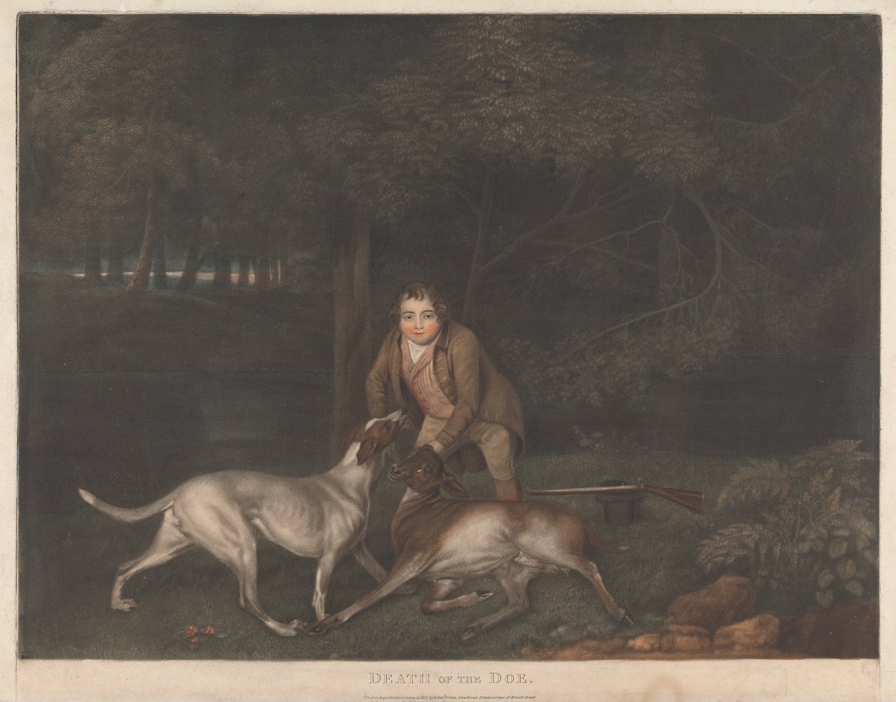 La muerte de la cierva de George Stubbs