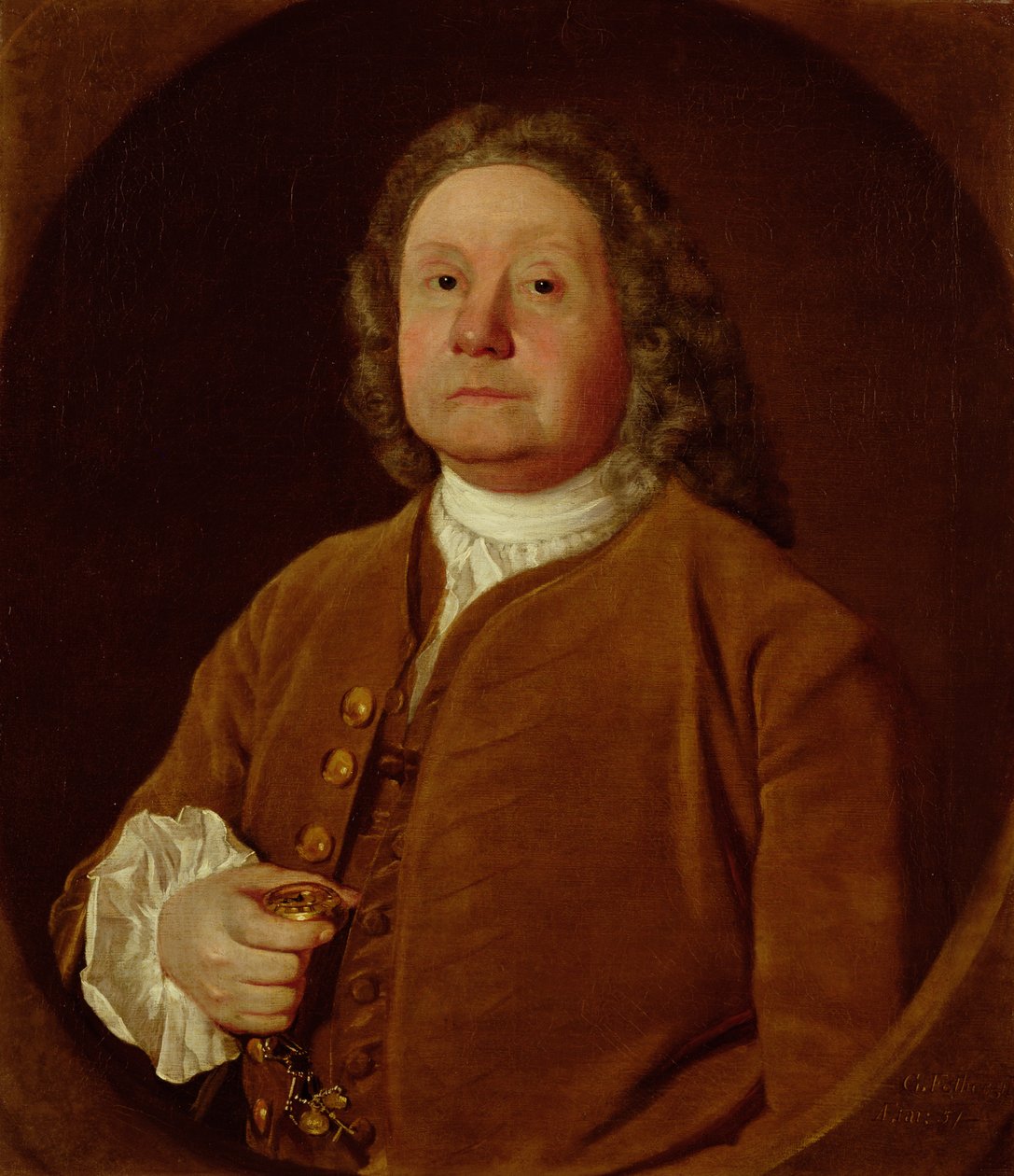 Retrato de George Fothergill de York de George Stubbs