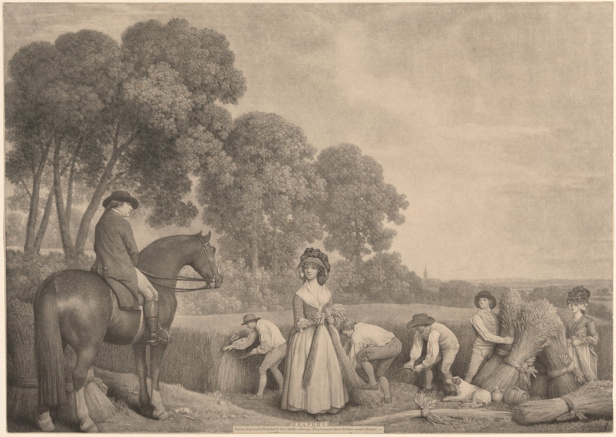 Segadores de George Stubbs