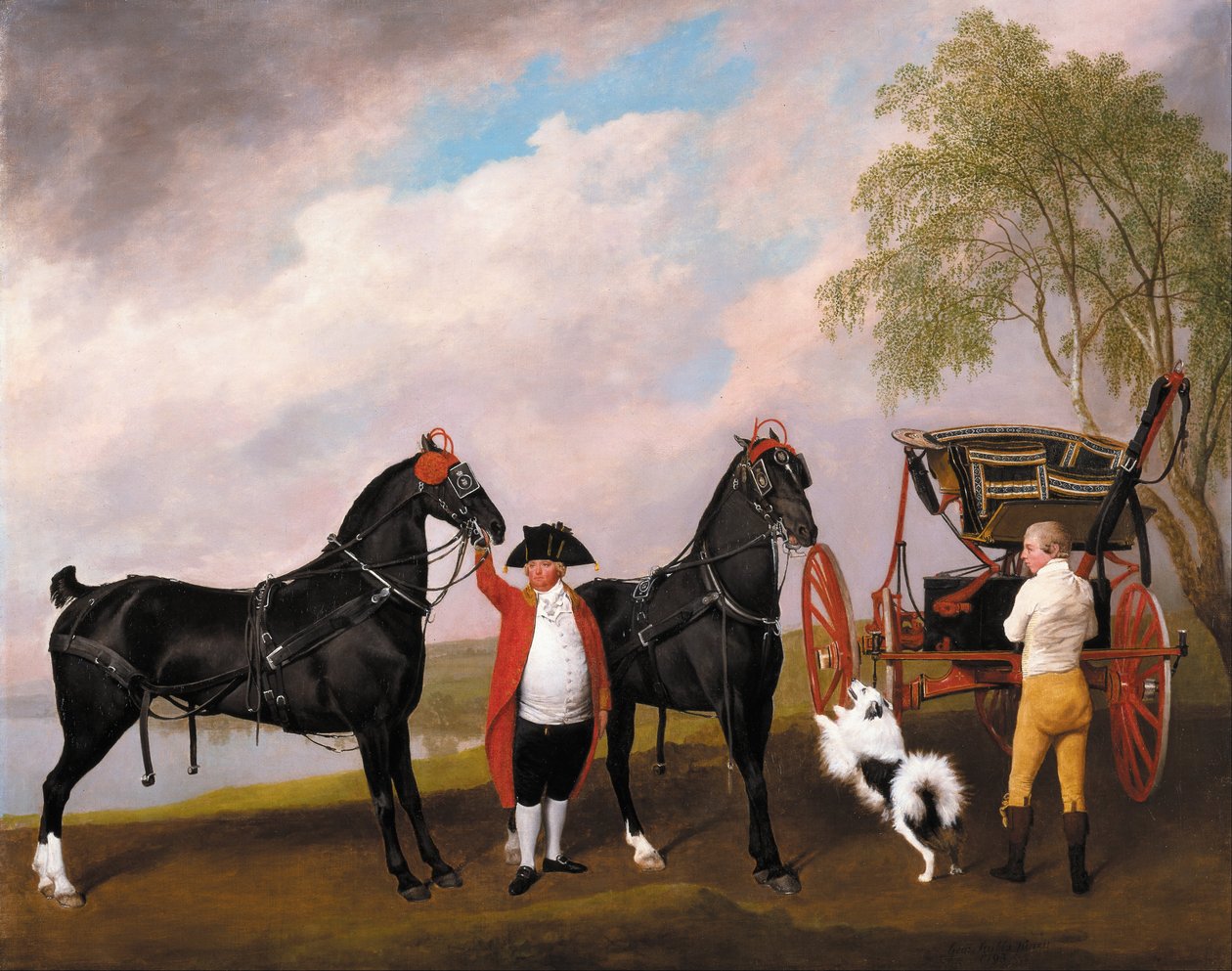 El Faetón del Príncipe de Gales de George Stubbs