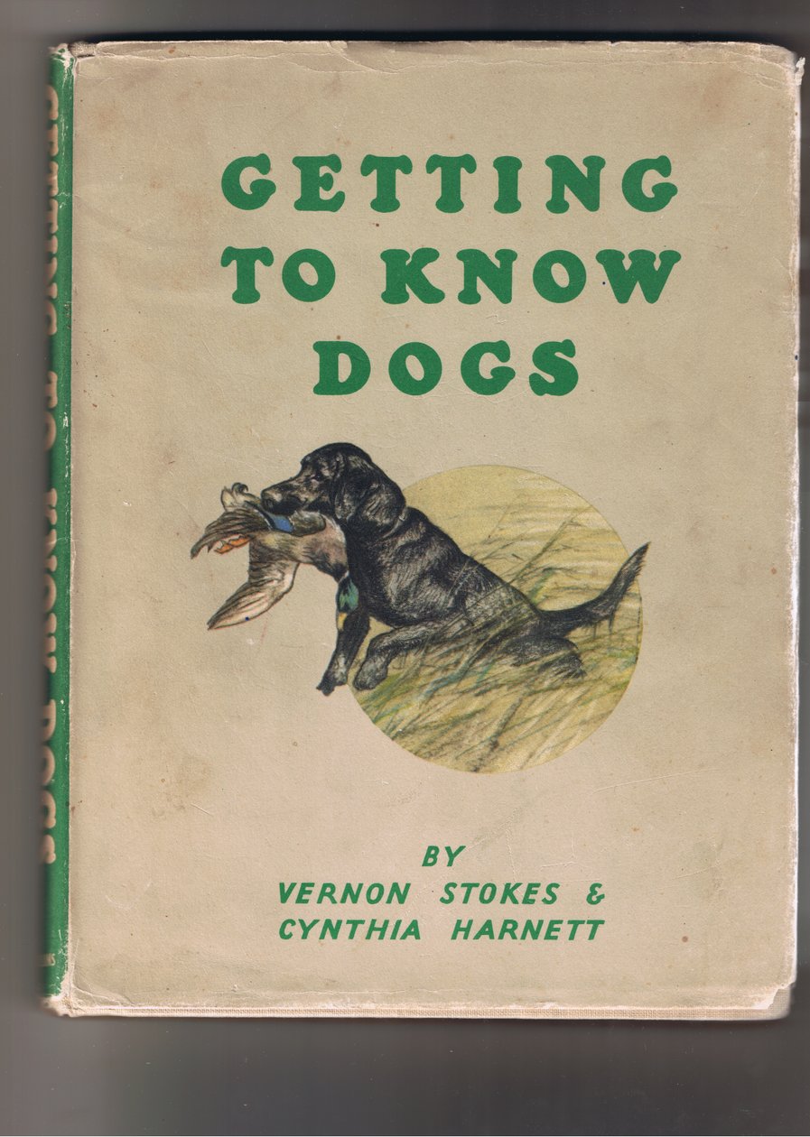 Portada Conocer a los perros (litografía en color) de George Vernon Stokes
