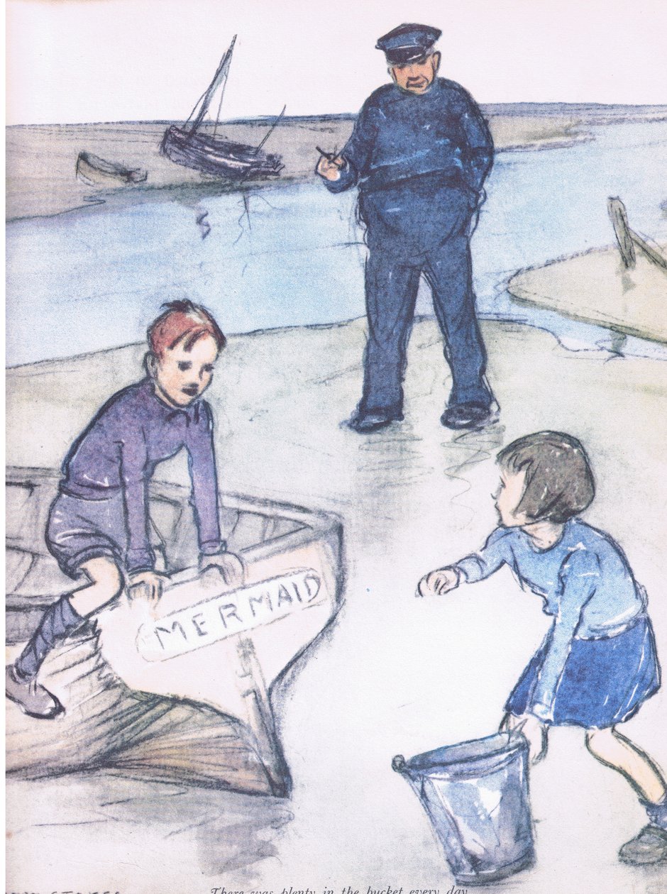 Había mucho que bucear cada día, desde Mudlarks publicado por Collins de George Vernon Stokes