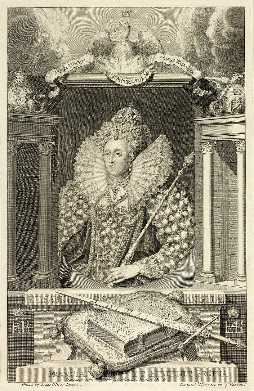 Reina Isabel I de George Vertue