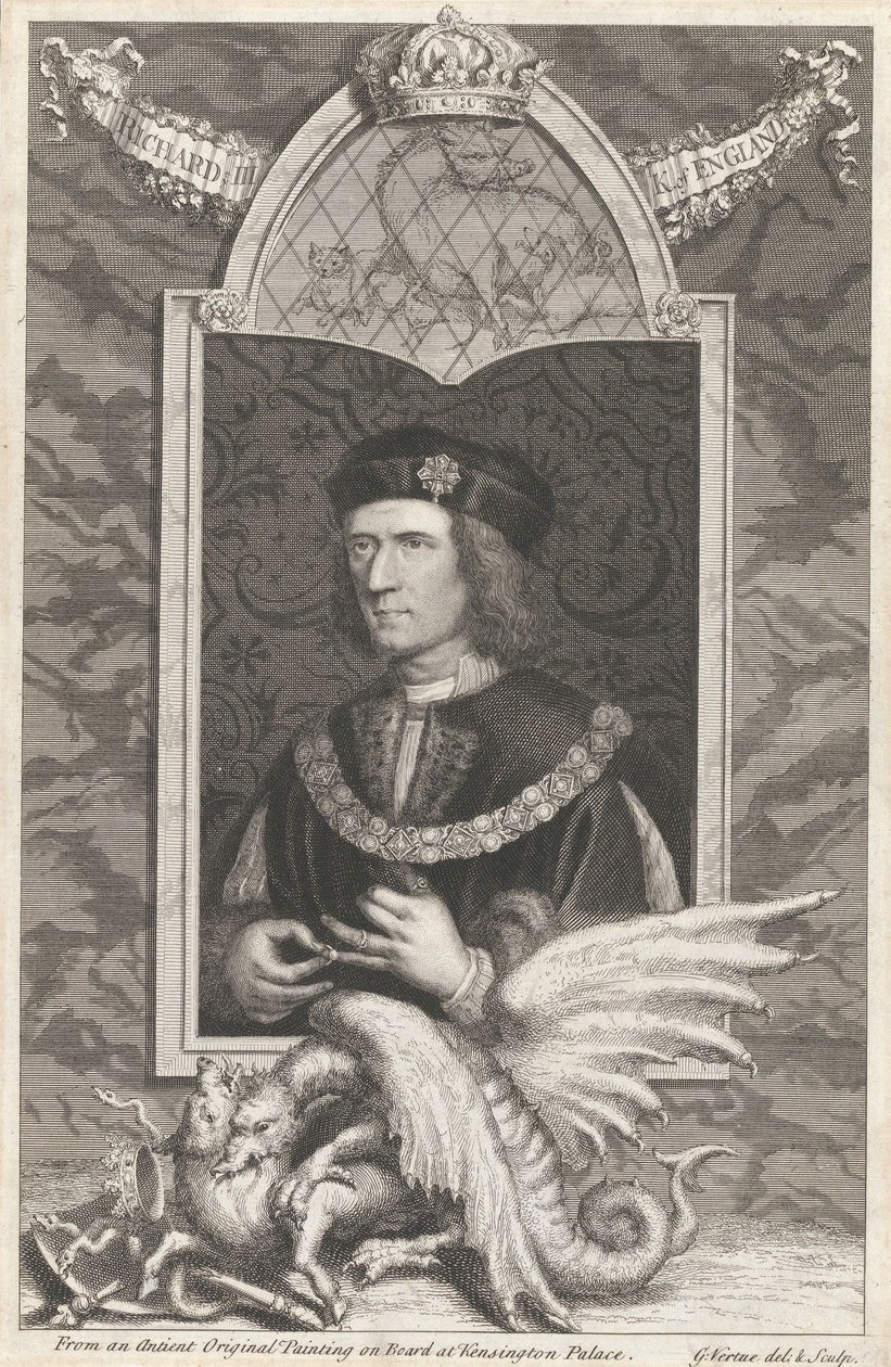 Ricardo III, rey de Inglaterra de George Vertue