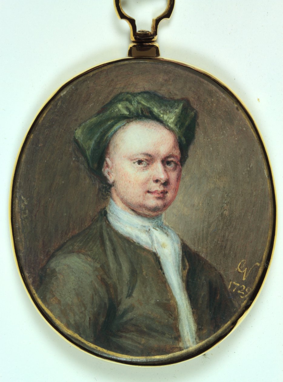 Autorretrato de George Vertue