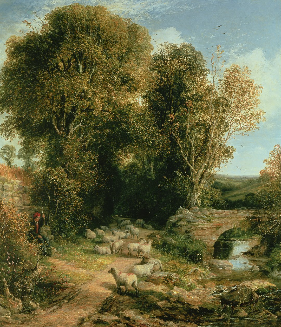 Escena pastoral, 1865 de George Vicat Cole