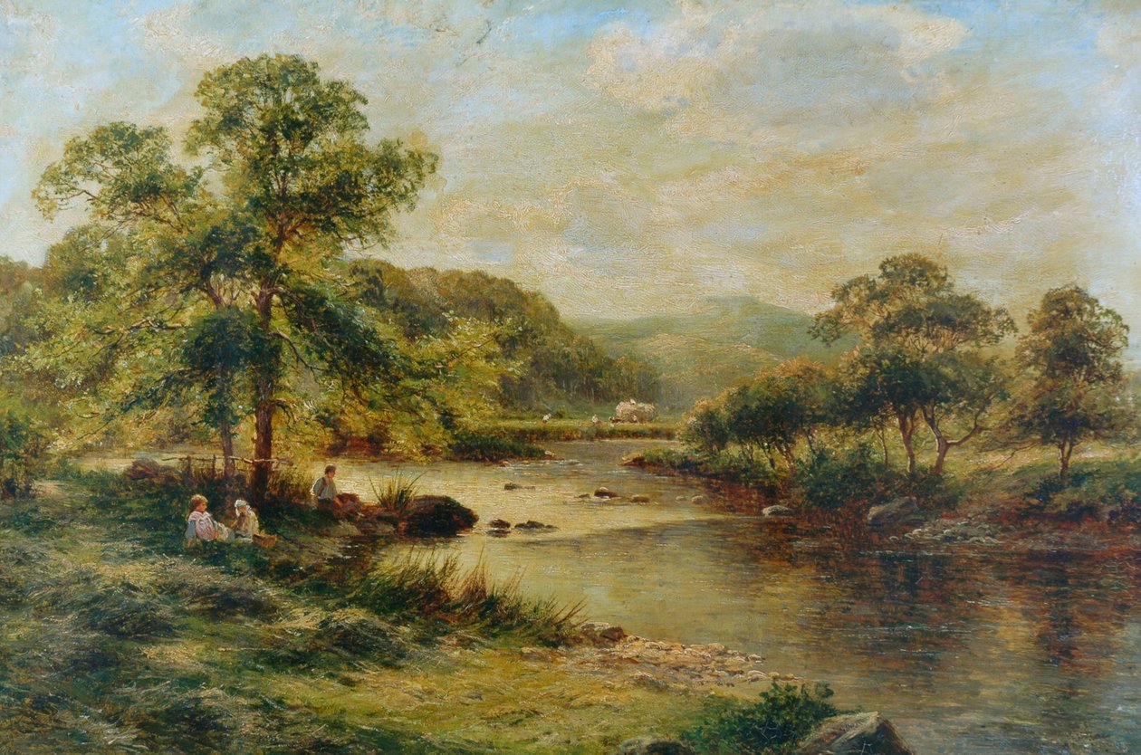 Los valles de Derbyshire de George Vicat Cole