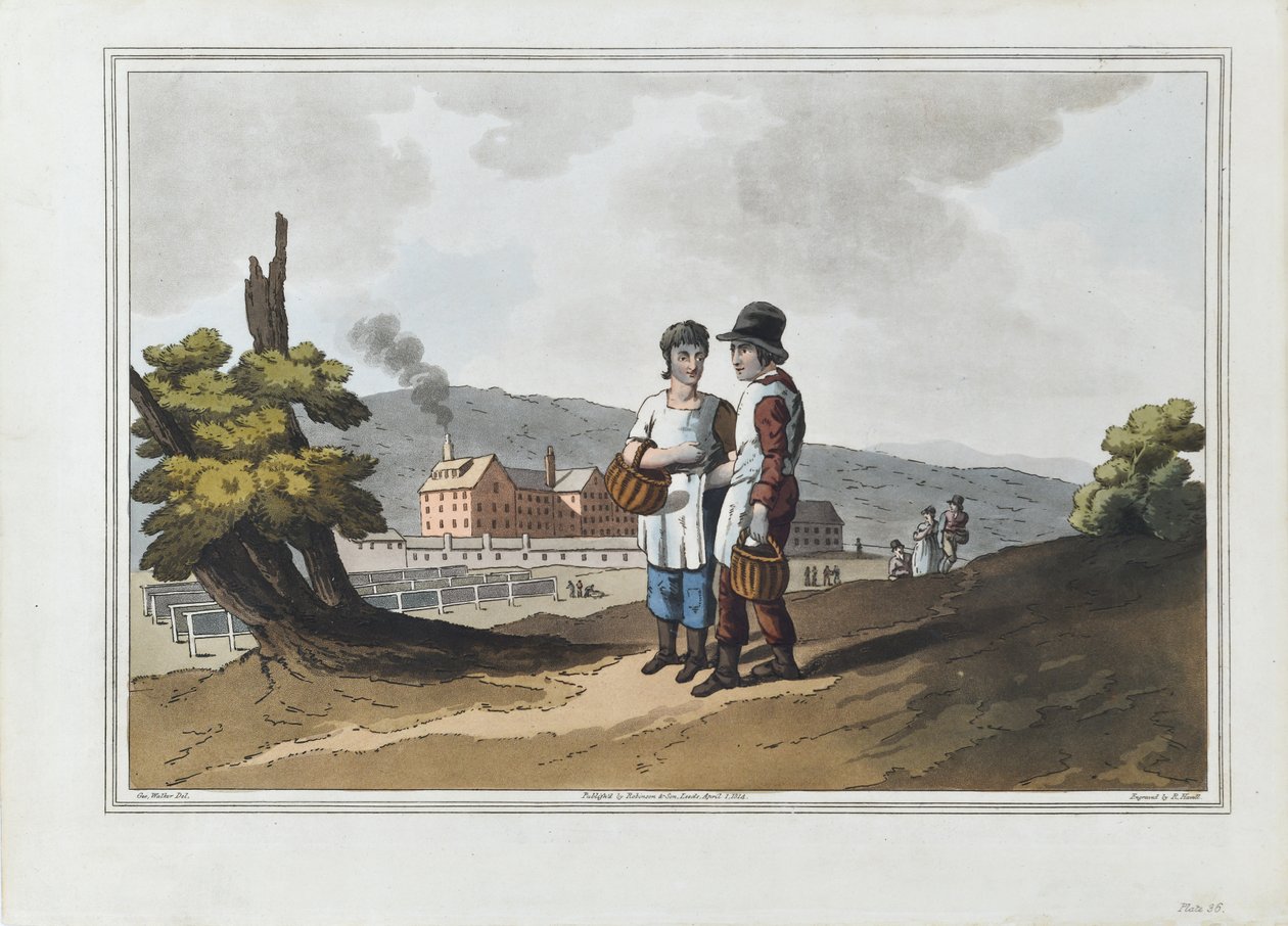 Niños de fábrica de George Walker
