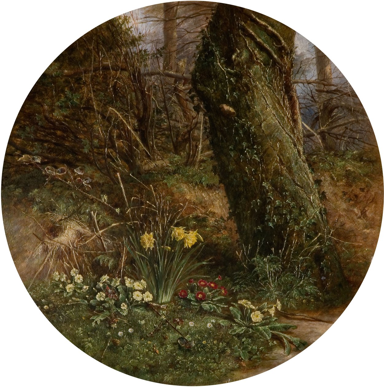 La resurrección del año, 1857 de George Wallis