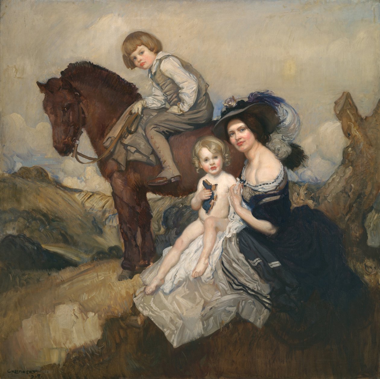 Grupo de retratos de George Washington Lambert