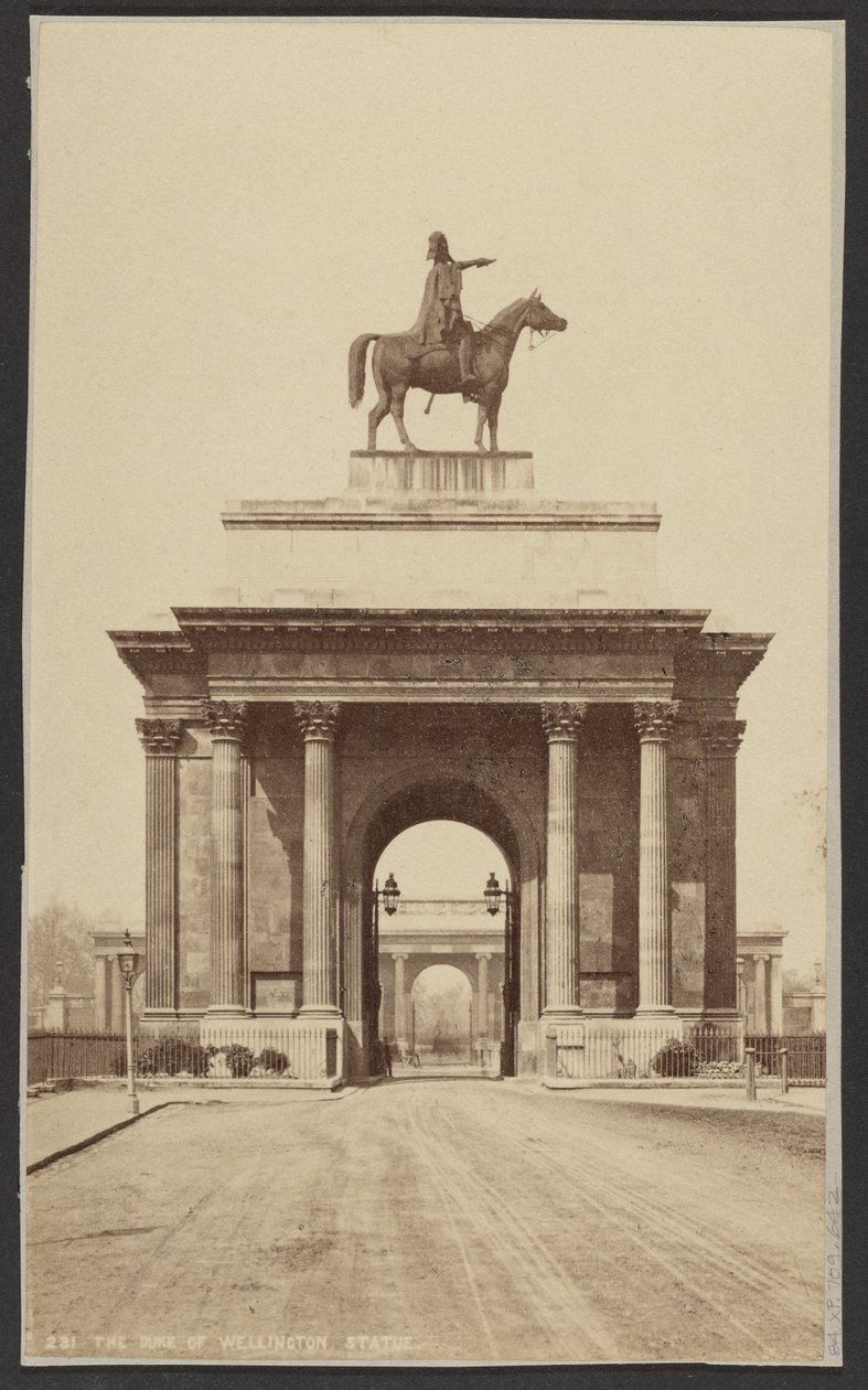 Estatua del Duque de Wellington de George Washington Wilson