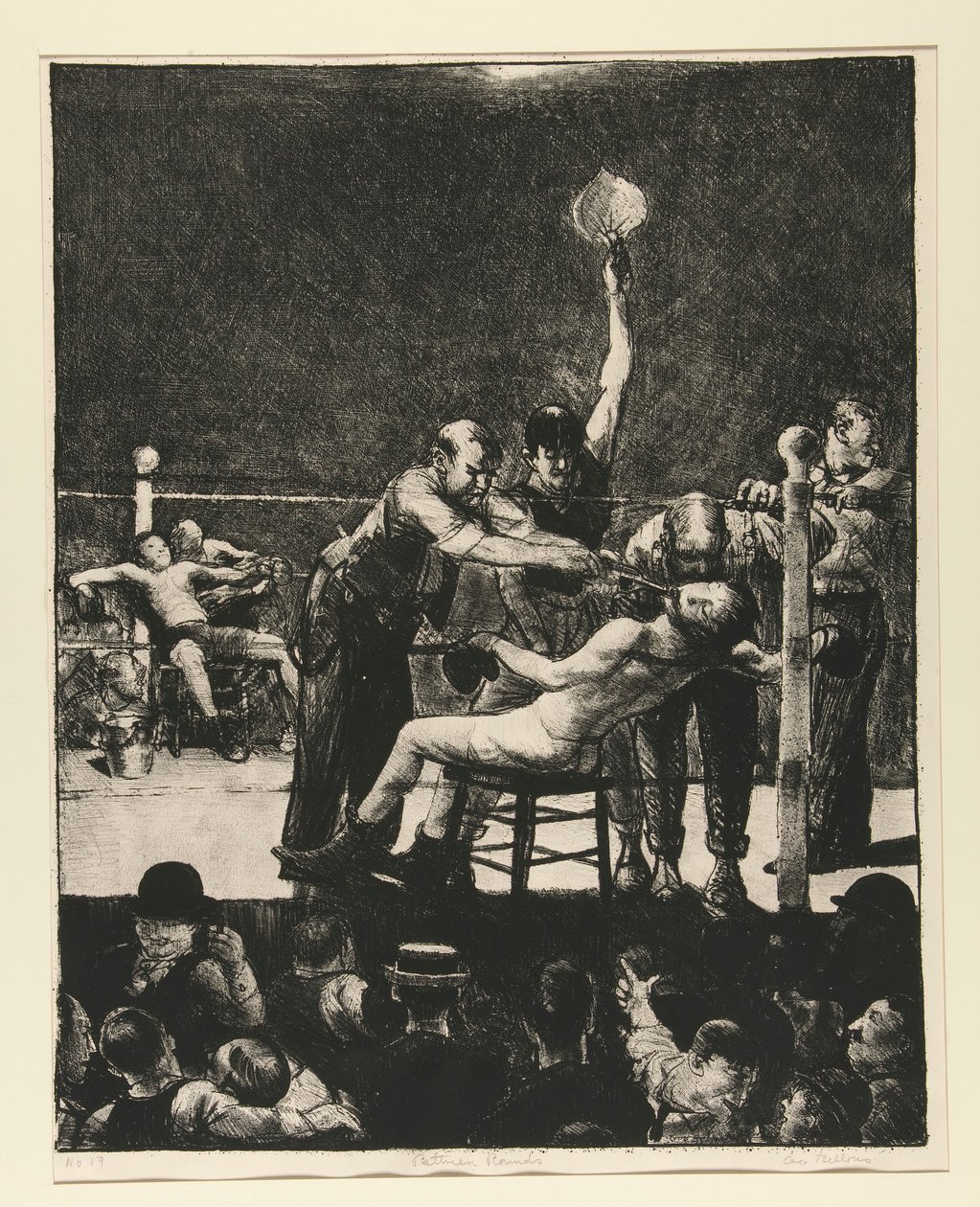 Entre Rondas No. 1 de George Wesley Bellows